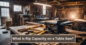 What is Rip Capacity on a Table Saw